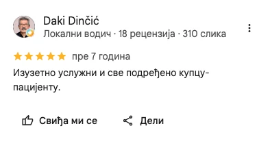 Google recenzija pacijenta Opto Lens 1